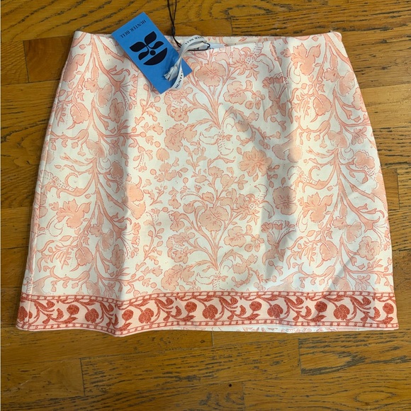 HUNTER BELL Dresses & Skirts - NWT Hunter Bell Mini Skirt - Pink and Cream Floral